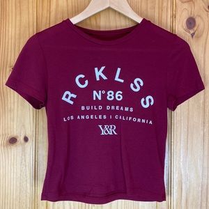 Young & Reckless Crop Top